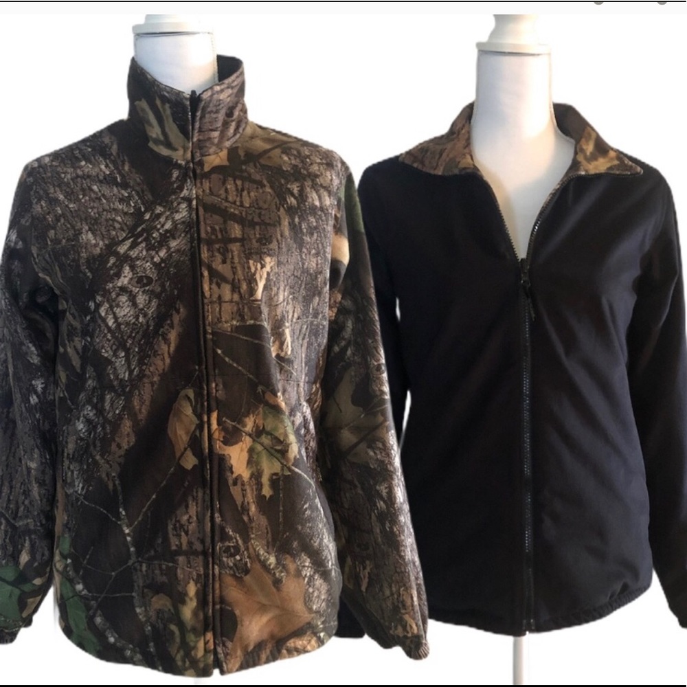 Gander mountain camouflage reversible jacket